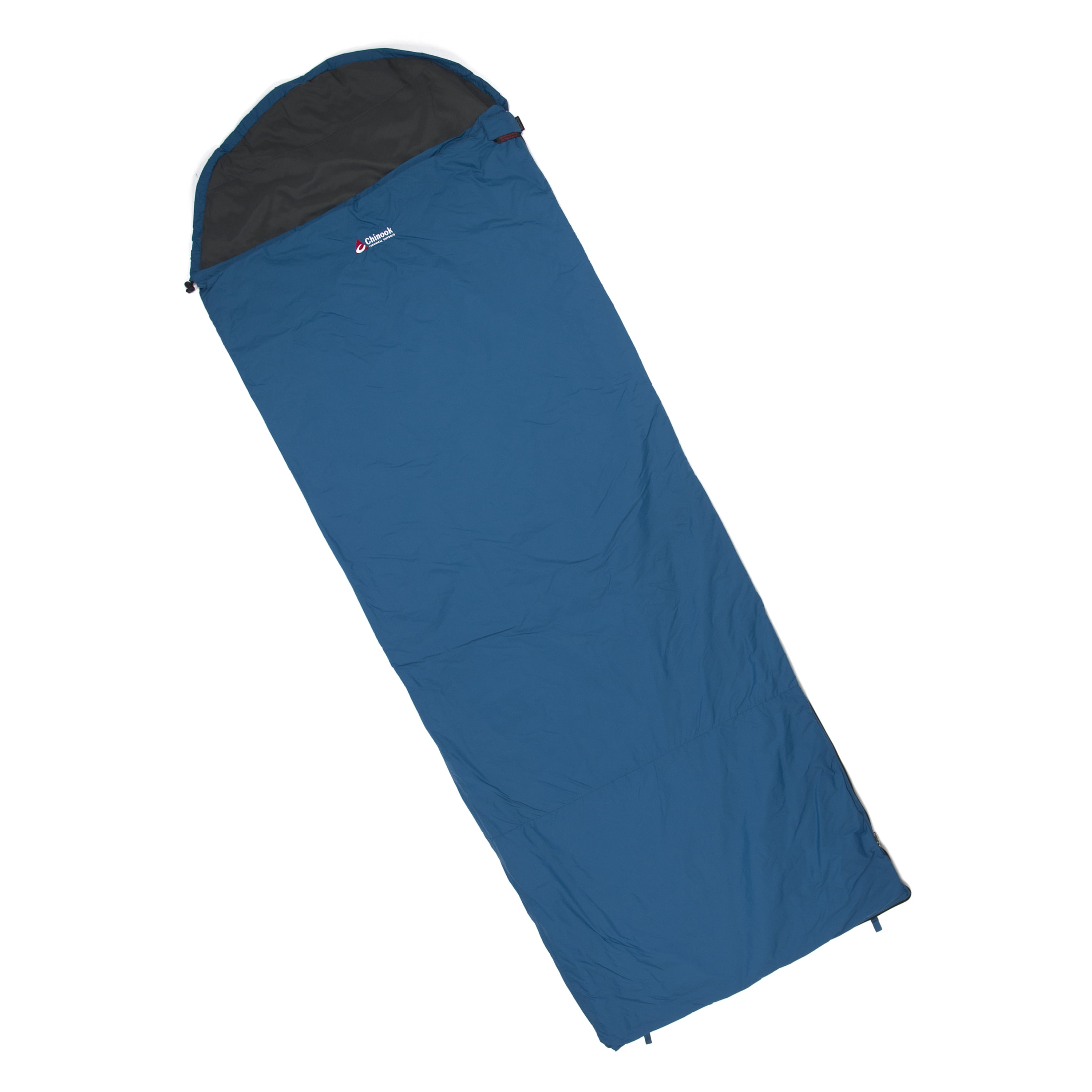 Chinook ThermoPalm Hooded Rectangle Sleeping Bag , Blue