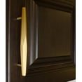 thumbnail image 3 of GlideRite 5 in. Center Solid Faceted Bar Pull Cabinet Hardware Handles, Satin Gold, Pack of 25, 3 of 5