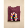thumbnail image 3 of Brazil Carnival 90'S Style Sweatshirt Women -Image by Shutterstock, Female XX-Large, 3 of 4