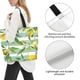 thumbnail image 3 of Balery Lemon Bolsa Tote Estilo Estético con Cremalleras, Bolsa de Hombro, Bolsa de Compras Grande y Plegable, 3 of 8