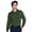 Verdant Green, variant on Monterey Club Men's Solid Long Sleeve Golf Polo Shirt #1271