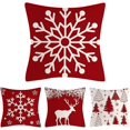 thumbnail image 1 of Fundas de almohada navideñas - Decoraciones navideñas Fundas de almohada - Fundas de almohada festivas Decoración navideña - Funda de almohada Decoración navideña de invierno, 1 of 5