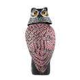 thumbnail image 4 of Bird Scarer 360°Rotate Head Sound Owl Decoy Protection Repellent Pest Control Scarecrow Garden Yard Move Decor, 4 of 7