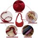 thumbnail image 3 of Bolso de mano acolchado para mujer, bolso de hombro acolchado ligero, bolso hobo acolchado plisado en la nube 2023, 3 of 5