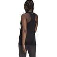 thumbnail image 2 of adidas Women's Aeroready Designed 2 Move Sport Tank Top (Maternity) Medium Black/White, 2 of 6