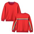 thumbnail image 2 of Esaierr Kids Toddler Fleece Pullover Sweatshirts for Boys Girls,Unisex Baby Fall Winter Sweatsuit Long Sleeves Thickened Warm Sweaters Plush Casual Top ,Size 1-12 Years, 2 of 7