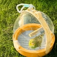 thumbnail image 4 of Small Pet Travel Carrier Portable Bird Cage For Small Feathered Pet, 4 of 7