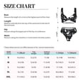 thumbnail image 4 of Kdxio Fashionable Goose Print Women's 2 Piece High Waisted Wrap Spaghetti Strap Summer Swimsuit Bikini Set-, 4 of 7