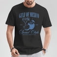 thumbnail image 2 of Gulf of Mexico Vintage Social Club T-Shirt – Est. 1550 Graphic Tee – Coastal Gulf of Mexico Apparel – Retro Gulf Coast Travel Shirt, 2 of 3