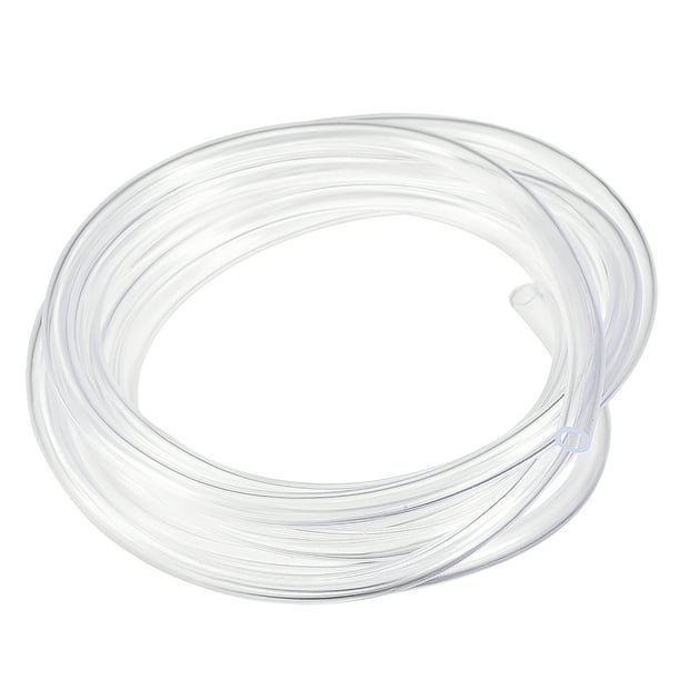PVC Hose Tube, 5mm(0.19") ID x 7mm(0.27") OD 3 M Clear Vinyl Tubing