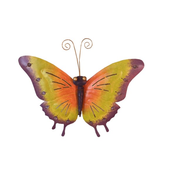 D-ART COLLECTION, INC Iron Butterfly Wall Dcor Medium