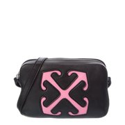 Off-White™ Metropolitan Leather Camera Bag, Black