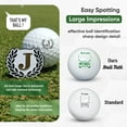 thumbnail image 3 of Ball Tatt J Initial Golf Ball Stamp Self-Inking Quick-Dry w/ Monogram Ball Marker (Black), 3 of 9