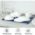 thumbnail image 7 of Super Absorbent Dish Drying Mat, Microfiber Fast-Drying Dish Mat, 24" x 18, Kitchen Dish Drying Pad, Navy Blue Marble\u2026, 7 of 7