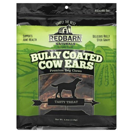 UPC: 0785184255131 | Redbarn Bully Coated Cow Ears