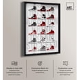 thumbnail image 2 of Ambition Grind Sneakers Shadowbox Print Sneaker Wall Decor by Art Remedy, Black Frame, 24 x 36, 2 of 7