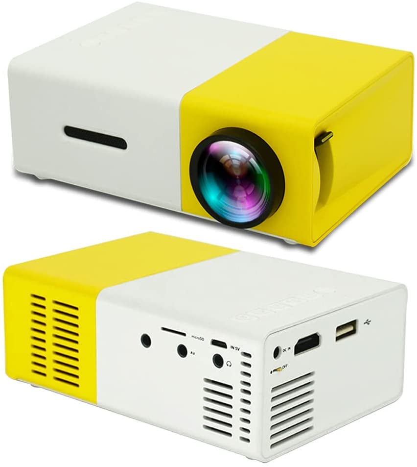 Mini Projector with Remote Control, Video Projector for Home Theater