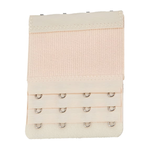 TELOLY Extension Strap Bra Extenders Breathable 3 Rows 4 Hooks Adjustable Brassiere Accessories Clips Replacement Intimates