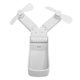 thumbnail image 1 of Ventilador Portátil, Doble Cabezal USB Recargable 3 Velocidades Ventilador De Bolsillo Portátil Mini Para Viajar En Casa, 1 of 7