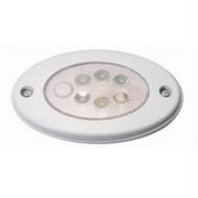 Innovative Lighting 6-LED ovale Recess Compartiment lumi-re blanche avec lunette noire