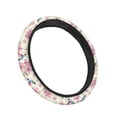 thumbnail image 3 of Jeiento Hummingbird Car Steering Wheel Cover Art Floral Neoprene Steering Wheel Protector for Women Girls 15 Inch Anti-Slip Car Accessory Protector Fit for Most Cars SUV Sedan Van, 3 of 6