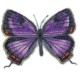 thumbnail image 2 of Colorado Hairstreak butterfly Embroidered Iron On/Sew Patch [3.7" x2.86"], 2 of 3