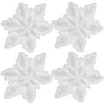 thumbnail image 3 of 4 Uds molde en forma de copo de nieve Diy molde de epoxi molde decorativo de fundición de silicona en forma de copo de nieve, 3 of 6