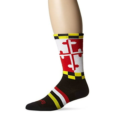 Pearl Izumi Cycling Socks - Socks - SockGuy - Lacrosse Flat Knit LAX Maryland S/M Cycling/Running