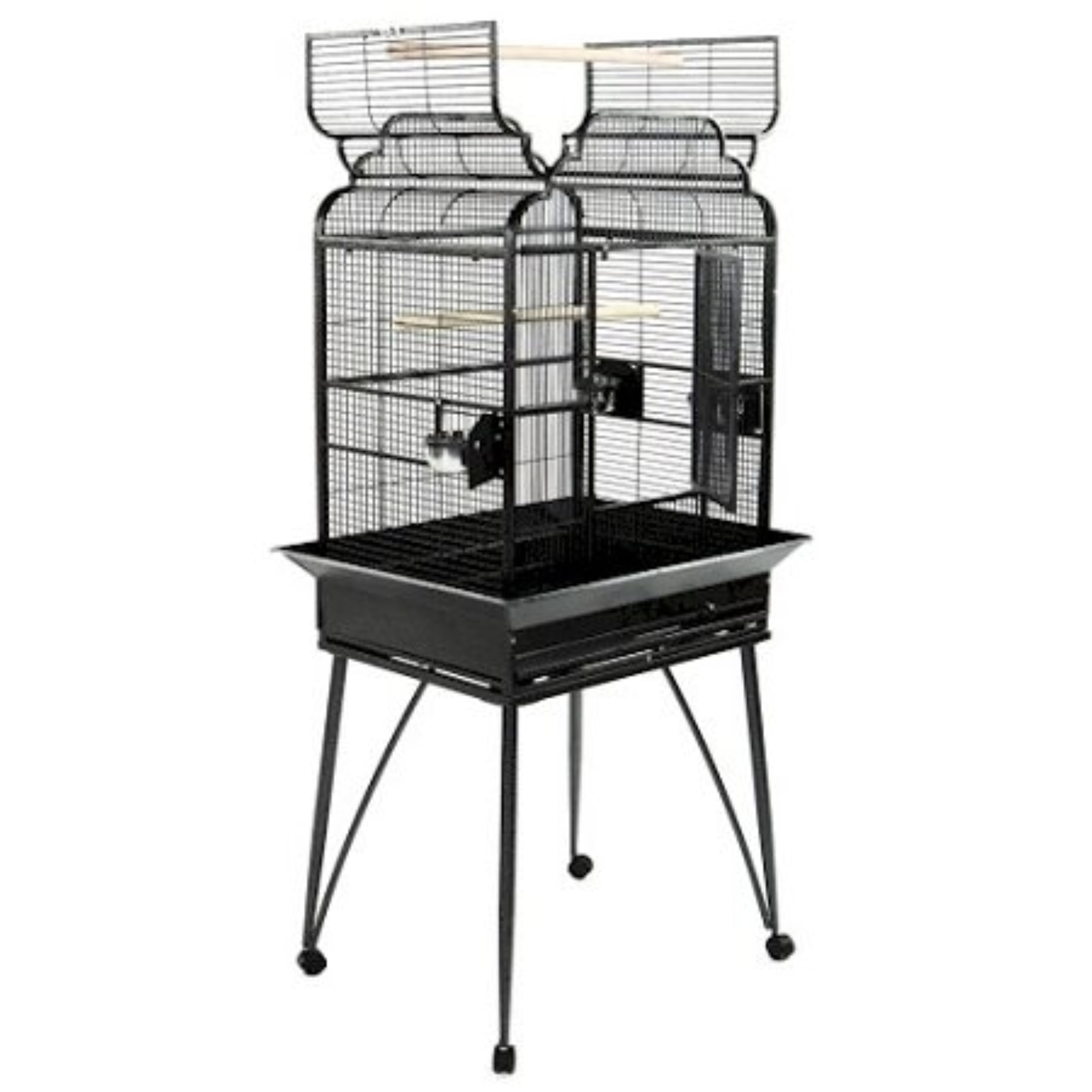 A and E Cage Co. Gila Victorian Bird Cage-Black