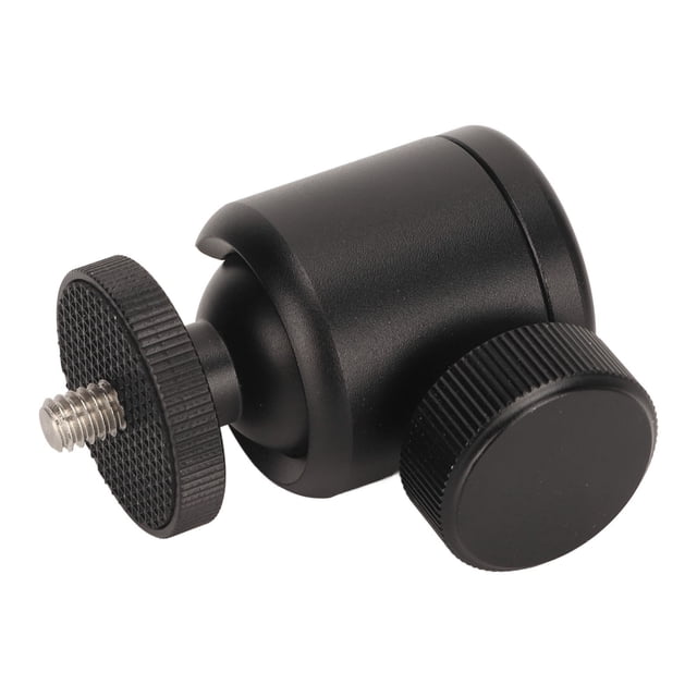 Ball Head Tripod Mount,Mini Ball Head 1/4in Camera Hot Shoe Mount Thread Ball Head Mount Masterfully Created