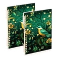 thumbnail image 6 of A Bird and Flowers Spiral Journal Notebook College Ruled Notebook 8.3" x 5.7" A5 Lined Thick Paper Page, 6 of 6