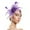 Violet, variante sur Baberdicy Chapeau de Fou Bandeau Chapeaux Pop pour Femmes Fascinateurs Chapeau de Fleurs pour Fête de Thé Cocktail Mariage Église Liquidation!