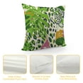 thumbnail image 4 of ONETECH Lime Green White Leopard Print Pillow Covers Cheetah Animal Spots Decorative Throw Pillows For Couch Farmhouse Chinoiserie Pillow Cases Home Decor For Room Sofa Bed Porch Outdoor, 4 of 5