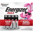 thumbnail image 1 of Piles alcalines AA Energizer MAX - Emballage de [8], 1 of 9