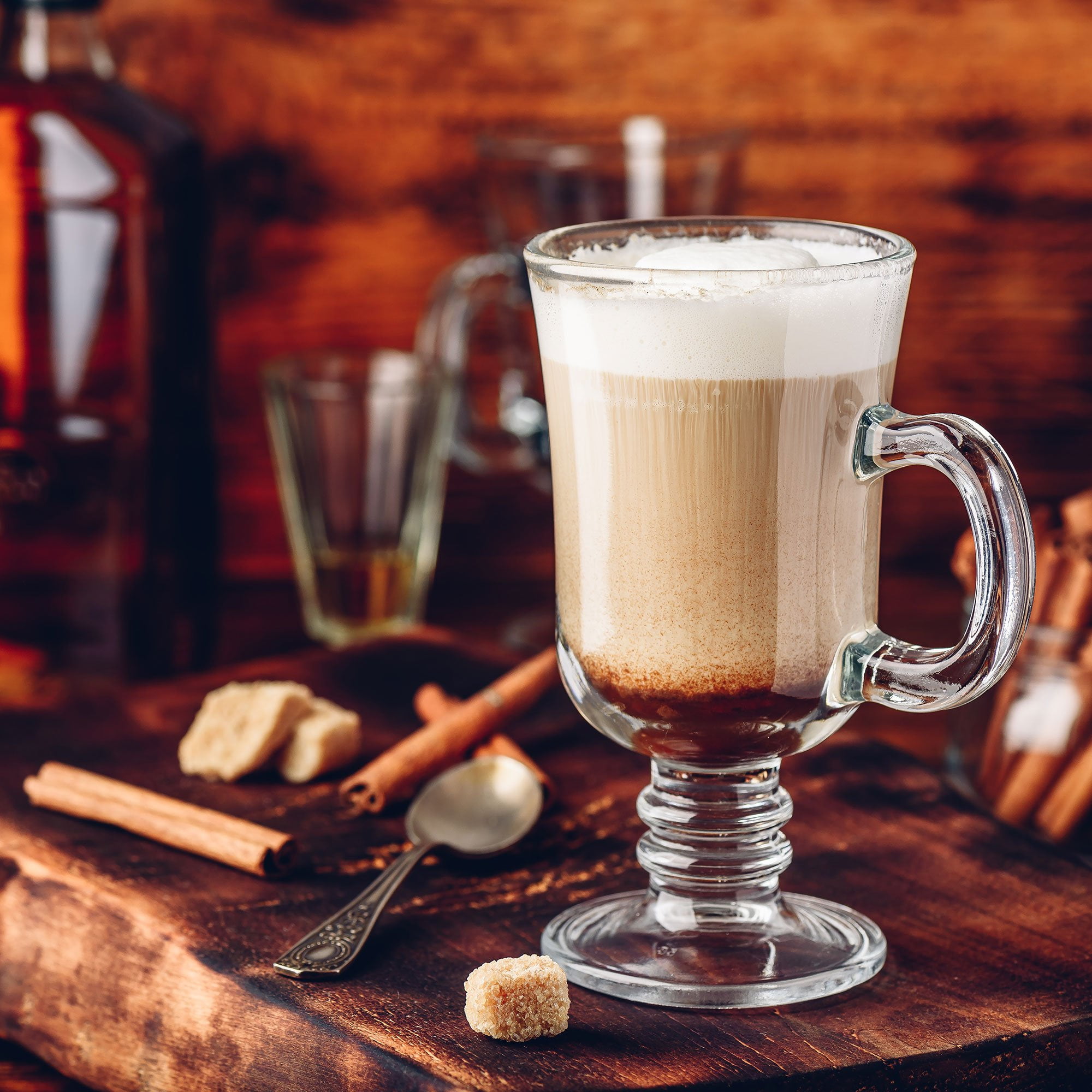 5295 Warm Beverage Irish Coffee Mug/Dessert, 8-1/2 oz., wit