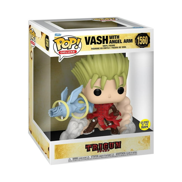 Figura de acción Funko Pop! Trigun VASH de lujo con brazo de ángel