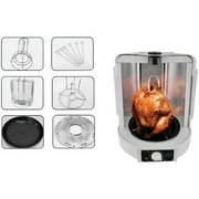Pyle Home PKRT15 Nutrichef Vertical Countertop Rotisserie Rotating Oven