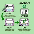 thumbnail image 4 of Air Wick V.I.P. Pre-Poop Toilet Spray, Mint Jet Setter, Travel Size, Neutralizes Odors, Contains Essential Oils, Fresh Mint Scent Bathroom Spray, 1.85 Oz (Pack of 4), 4 of 8