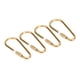 thumbnail image 4 of Gancho para Llavero con Bloqueo de Tornillo DIY 4 Piezas Clip de Bloqueo con Tornillo de Latón para Colgar Llaves Botellas Conectando Tiendas de Campaña, 4 of 8