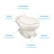 Thetford Aqua Magic Style Plus Rv Toilet / Low Profile / Bone (34438)