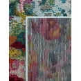 thumbnail image 6 of Unique Loom Chromatic Collection Area Rug - Champagne (7' 10" Square Multi/Blue), 6 of 6