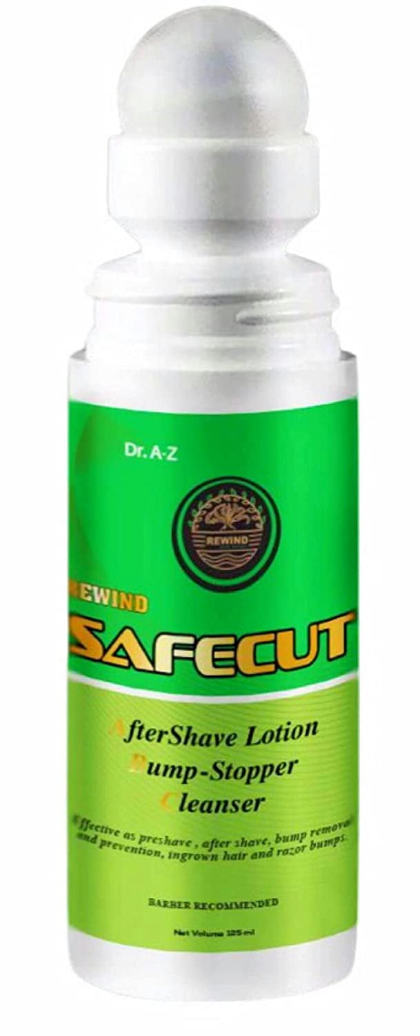 Safecut No Burn Sensitive Strength Aftershave Formula Gentle After