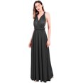 thumbnail image 3 of Robes Transformatrices/enveloppantes pour Femmes Robe Longue Maxi Cocktail, 3 of 7