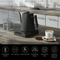 thumbnail image 2 of Graflsoa KT10PRO Slim Spout Electric Kettle, 1200W, NTC Temperature Control, 1.0L Capacity, Dry Boil Protection, Dual Fuse Overheat Protection, Silent, 1-24H Keep Warm, Coffee Pour Over Kettle,, 2 of 6