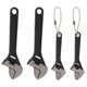 thumbnail image 1 of 4 Piezas Lve Herramienta de Mano profesion Agarres Ergonnómicos para Sujetar Una Variedad de Tamaños de Sujetadores CUTICAT Llave inglesa ajustable, 1 of 8