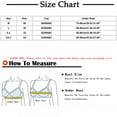 thumbnail image 2 of Women Sports Bra Padded Bra Feature V-Neck Strapless Bra Style W-708 Khaki M, 2 of 8