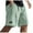 Green, variant on Shores Para Hombre Men Casual Fashion Loose Comfortable Pocket Drawstring Elastic-Waist Shorts Half Shorts Pants Navy M
