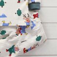 thumbnail image 6 of TOWED22 Baby Toddler Boys Outfits Set 2 Piece Long Sleeve Cute Print Graphic Round Neck Sweatshirt Top Sweatpants Casual Fall Winter Clothes(Dark Green,3-6 M), 6 of 6
