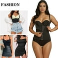 thumbnail image 7 of Lilvigor Women Waist Trainer Corset Tummy Control Zipper Vest Workout Body Shaper Cincher Tank Top with Straps, 7 of 7
