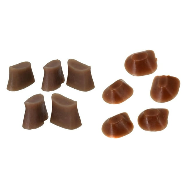 5 Piezas Pequeñas + 5 Piezas Grandes Flauta Trino Llave Corchos Flauta Accesorio de Repuesto Hugo Flauta Trill Clave Corcho